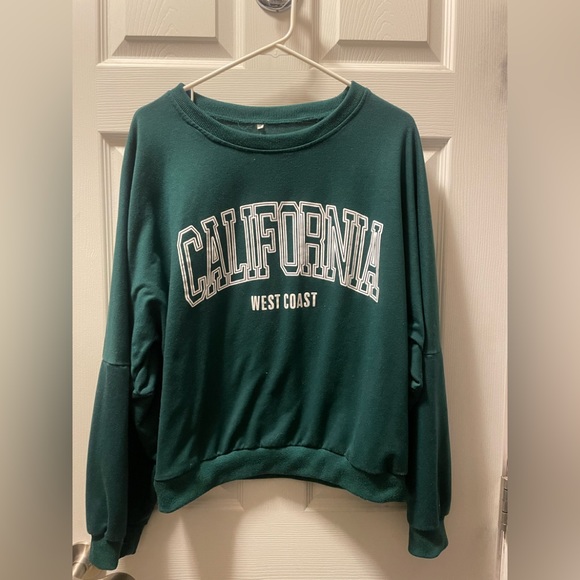 "California West Coast" crew neck lightweight sweatshirt - Junior / Women's - Picture 2 of 11